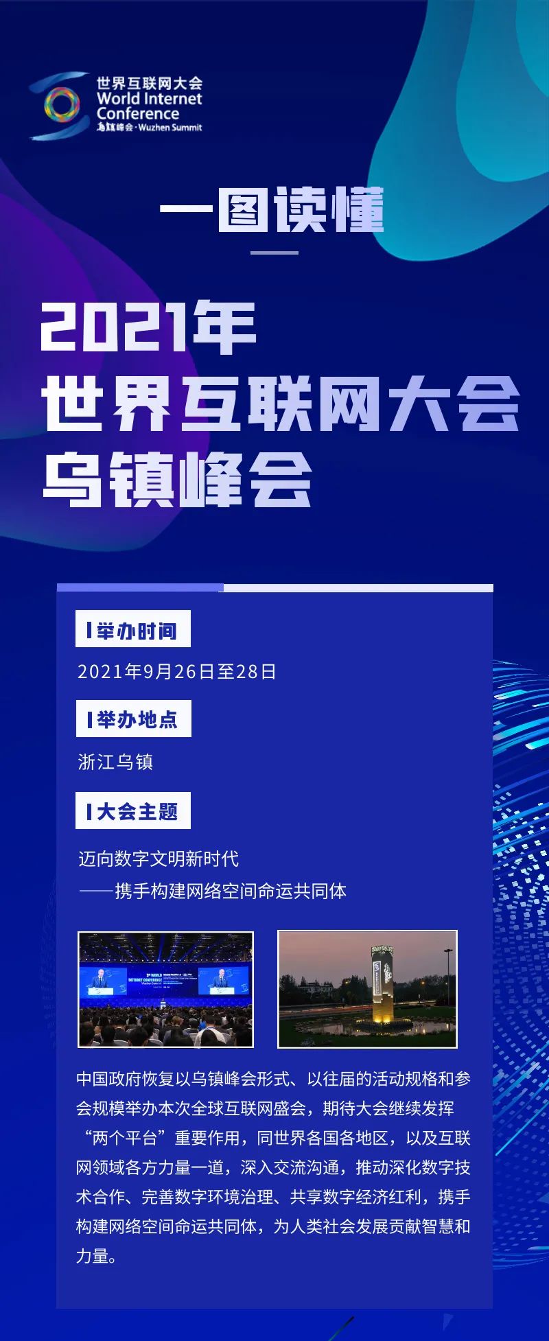 一图读懂“2021年世界互联网大会乌镇峰会”