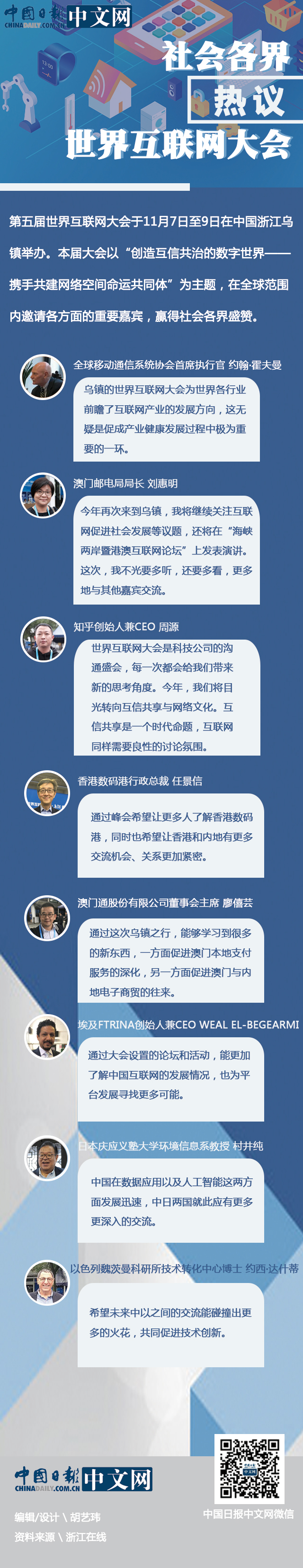 图解|社会各界热议世界互联网大会